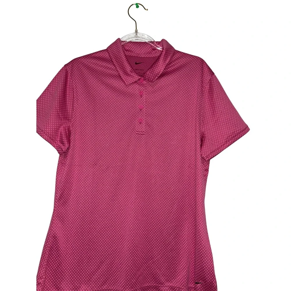 Nike Women's Dri-Fit Victory‎ Textured Golf Polo Shirt Athletic Performance